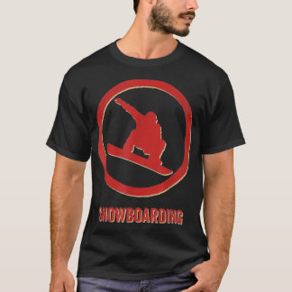 Snowboarding Sport  Retro T-shirt