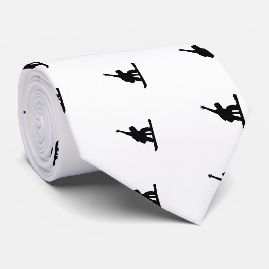 Snowboarding Stropdas (Opgerold)