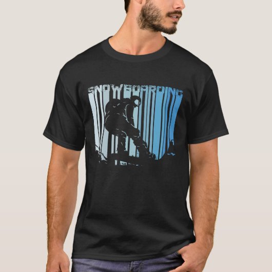  Snowboarding T-shirt (Voorkant)