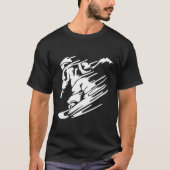 Snowboarding T-shirt (Voorkant)