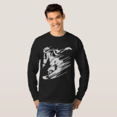 SNOWBOARDING T-SHIRT (Voorkant volledig)