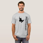 Snowboarding T-shirt (Voorkant volledig)