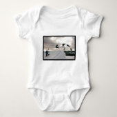 Snowboarding Tricks Baby T-Shirt (Voorkant)