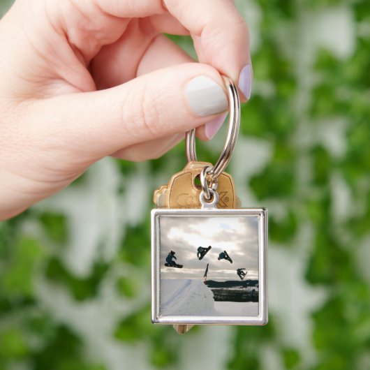 Snowboarding Tricks Sleutelhanger (Hand)