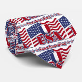 Snowboarding USA Stropdas (Opgerold)