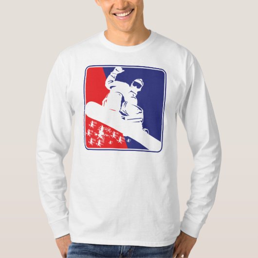 Snowboarding USA T-shirt (Voorkant)