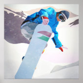 Snowboarding Winter Sport_ Poster (Voorkant)