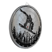snowboardkarton dartbord (Voorkant Links)