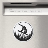 snowboardmagneet magneet (Insitu (Vaatwasser))