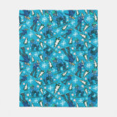 snowboardplezier fleece deken (Voorkant)