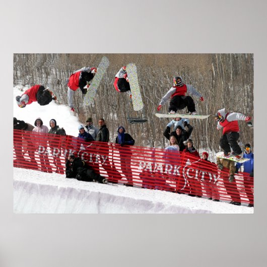 SnowboardPoster Poster (Voorkant)