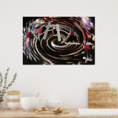 SnowboardPoster Poster (Keuken)