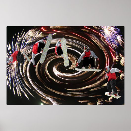 SnowboardPoster Poster (Voorkant)