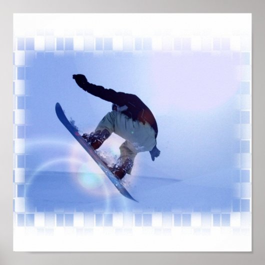 SnowboardPoster Poster (Voorkant)