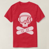 Snowboardschedel T-shirt (Design voorkant)