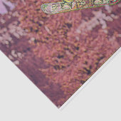 Snowboardschilderij Tissuepapier (Detail)