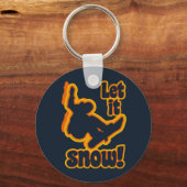 Snowboardsleutelketen Sleutelhanger (Voorkant)