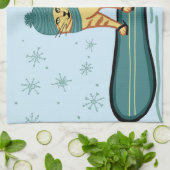 Snowboardtablet Theedoek (Gevouwen)