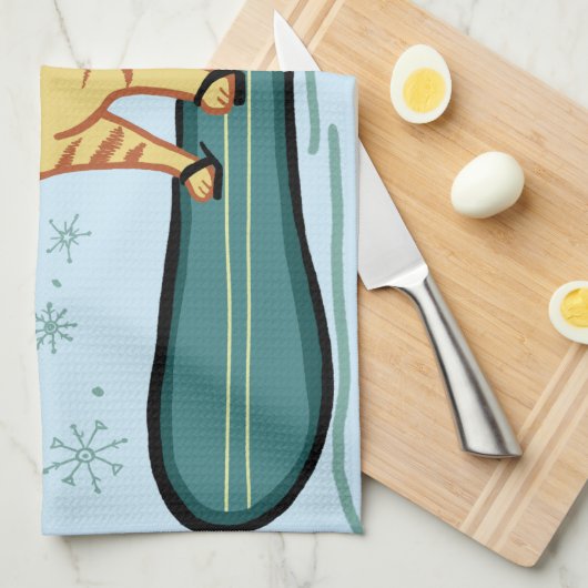 Snowboardtablet Theedoek (Quarter Fold)