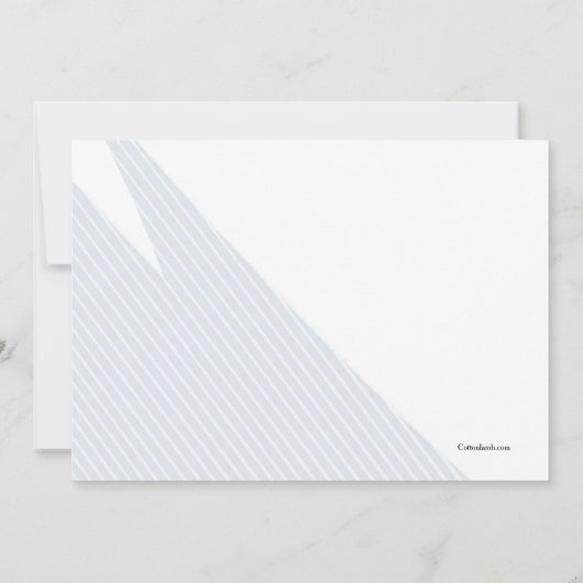 Snowboarduitnodigingen Kaart (Achterkant)