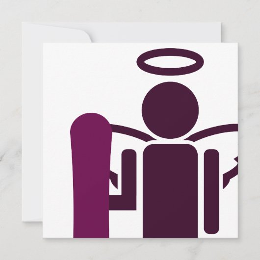 snowboargel kaart (Voorkant)