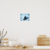 Snowbound Train Poster (Keuken)