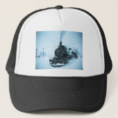 Snowbound Train  Trucker Pet (Voorkant)