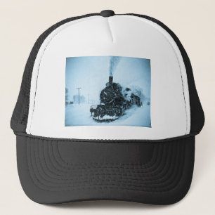 Snowbound Train  Trucker Pet