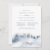 Snowbound | Winterrepetitie - binnenuitnodiging Kaart (Voorkant)