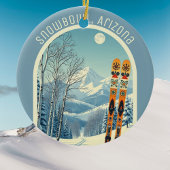 Snowbowl Arizona ski souvenir  Keramisch Ornament