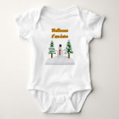 snowboy Baby Jersey Bodysuit (Voorkant)