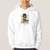 SnowBuddy Glitter Snowman Hoodie (Voorkant)