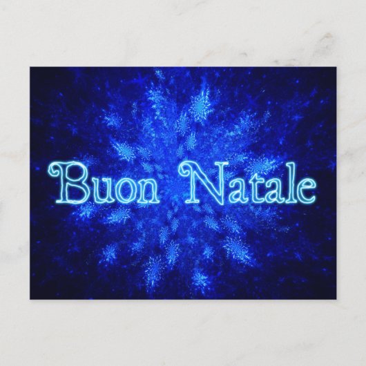 Snowburst Briefkaart (Voorkant)