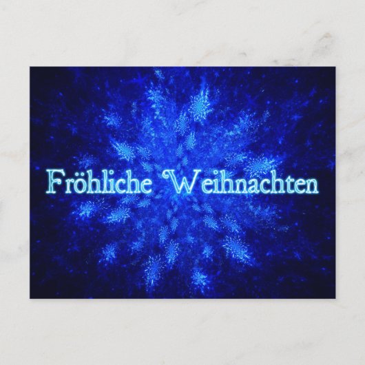 Snowburst Briefkaart (Voorkant)