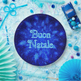 Snowburst - Buon Natale Papieren Bordje