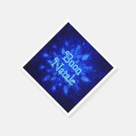 Snowburst - Buon Natale Servet (Hoek)
