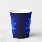 Snowburst - Feliz Navidad Papieren Bekers (Links)