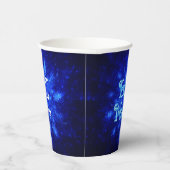 Snowburst - Feliz Navidad Papieren Bekers (Rechts)