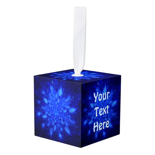 Snowburst Fractal Decoratie (Voorkant hoekig)