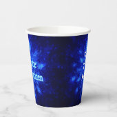 Snowburst - Froliche Weihnachten Papieren Bekers (Links)