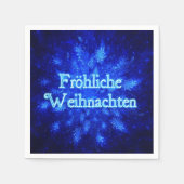 Snowburst - Froliche Weihnachten Servet (Voorkant)