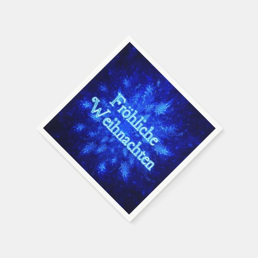 Snowburst - Froliche Weihnachten Servet (Hoek)
