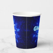 Snowburst - Gleðileg Jól Papieren Bekers (Rechts)