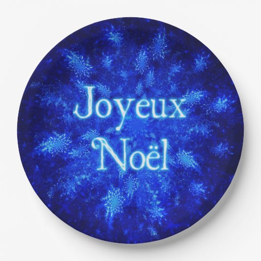 Snowburst - Joyeux Noё l Papieren Bordje (Voorkant)