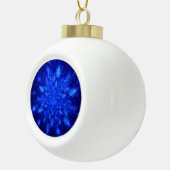 Snowburst Keramische Bal Ornament (Rechts)