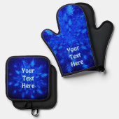 Snowburst Ovenwant & Pannenlap Set (Voorkant / Achterkant)