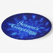 Snowburst papier Borden Papieren Bordje (Gekanteld)