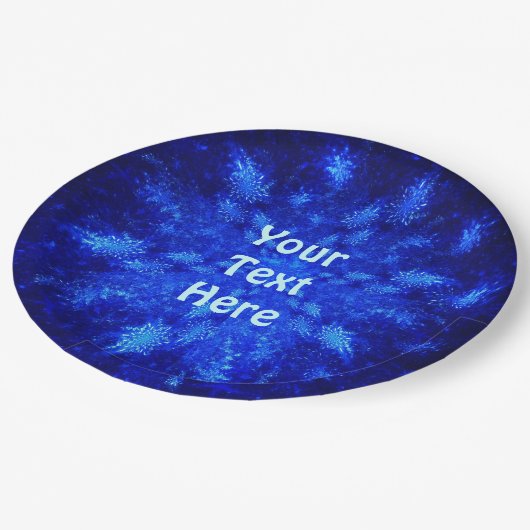 Snowburst Papieren Bordje (Gekanteld)