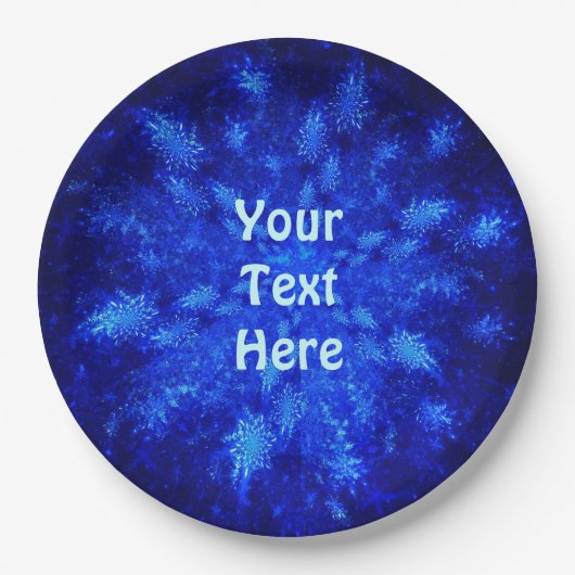 Snowburst Papieren Bordje (Voorkant)