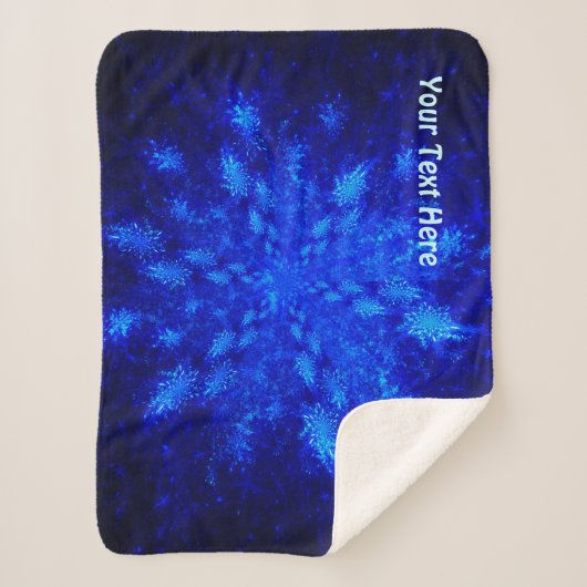 Snowburst Sherpa Deken (Voorkant)